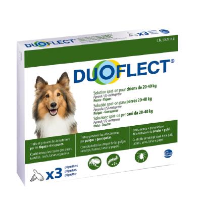 Comparer les prix de Duoflect Chiens 20-40 kg 3 pipettes