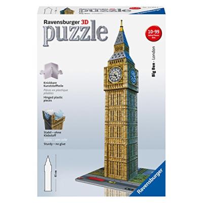 Ravensburger - 12554 - Puzzle 3D Building - 216 Pièces - Big Ben