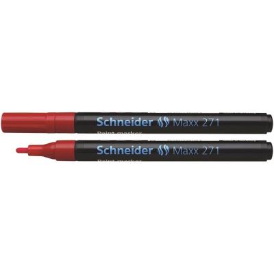Schneider maxx marqueur 271 stylos, 1-2 mm (rouge) 127102
