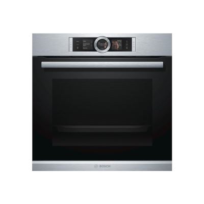 Bosch Serie 8 HRG6767S2 - four - intégrable - inox et verre noir