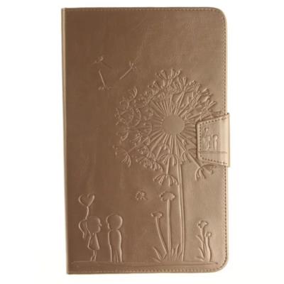 Etui en PU Dandelion Lovers pour Samsung Galaxy Tab A 10.1 (2016) T580 T585 - Gold