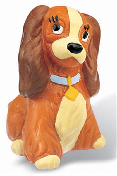 La Belle et le Clochard figurine Belle 5 cm
