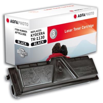 AgfaPhoto - zwart - tonercartridge (alternatief voor: Kyocera TK-1130)