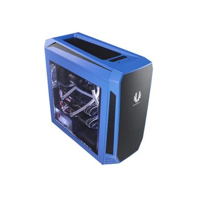 BitFenix Aegis - Tour - micro ATX - windowed side panel - pas d'alimentation - bleu - USB/Audio