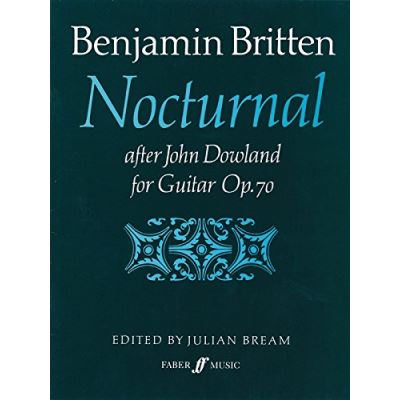 Partitions classique FABER MUSIC BRITTEN - NOCTURNAL AFTER JOHN DOWLAND - GUITAR Guitare