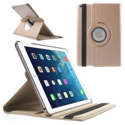 Etui en PU 360 Degree Rotating pour iPad Air - Rose Gold