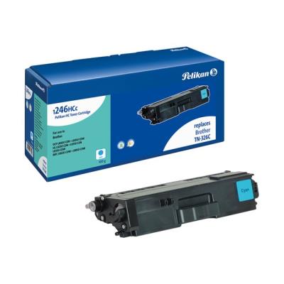 Pelikan 1246HCc - hoge capaciteit - cyaan - tonercartridge (alternatief voor: Brother TN326C)