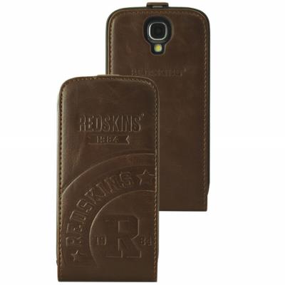 REDSKINS étui clapet Aviator chocolat pour Samsung Galaxy S4 I9500