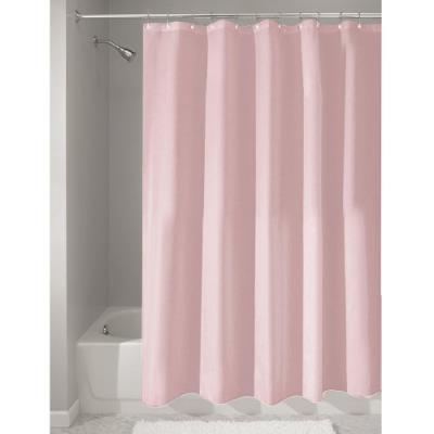 Interdesign 14640eu rideau de douche tissu rose 183 x 183 cm
