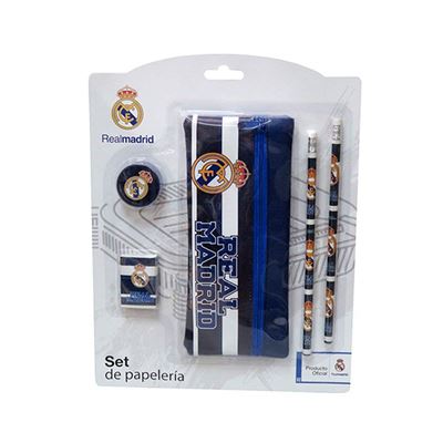 Licencias Real Madrid Set de papeleria avec Trousse fourre-Tout
