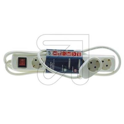 Rev multiprise powersplit 6-fach 2m noir