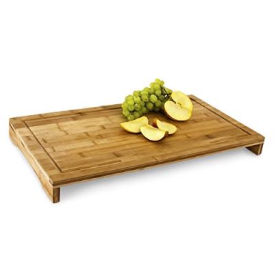 Planche à découper bambou protège-plaque 52x29 cm