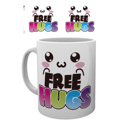 Tasse de ceramique Anime Free Hugs