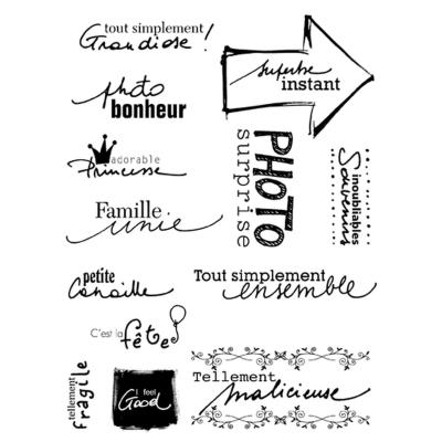 Tampon Transparent - Scrap - Artémio