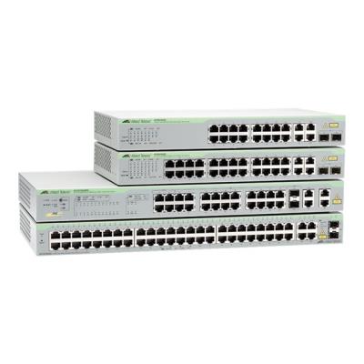 Allied Telesis AT FS750/28 WebSmart - switch - 24 poorten - intelligent - rack-uitvoering