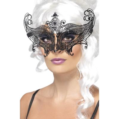 Loup papillon noir adulte taille unique