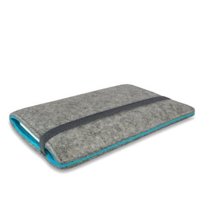 Stilbag Etui Feutre 'FINN' pour Samsung Galaxy A5 - Couleur: gris/azur