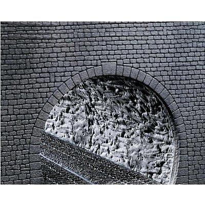 Modélisme HO : Dalle décorative pros : Structure de rochers portion de tunnel Faller