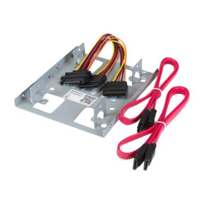 StarTech.com Dubbele 2,5 inch naar 3,5 inch HDD-steun voor SATA harde schijven - 2,5 inch naar 3,5 inch steun met 2 schijven voor montagebay - storage bay adapter