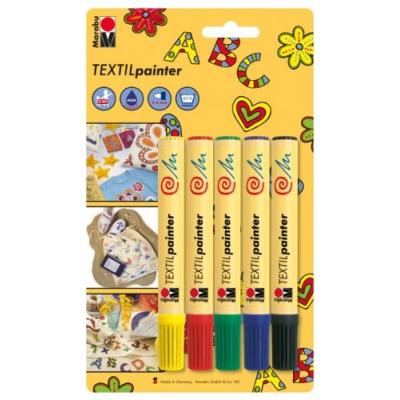 Marqueur pour textile 'Textil Painter' blister de 5 - vue 2