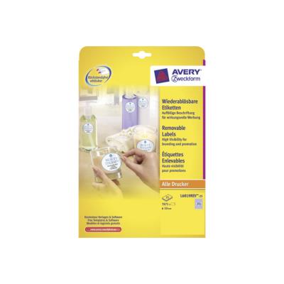 Avery L6019REV - etiketten - 7875 stuks