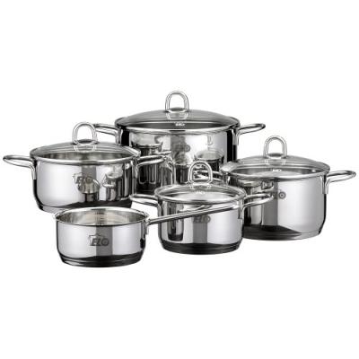 ELO SET DE CUISSON 5 PIÈCES EN ACIER INOXYDABLE 18/10 RUBIS