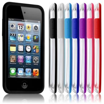 Housse Coque étui Bumper noir pour Apple iPod Touch 4G - 1