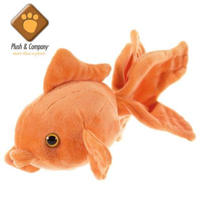 Filippo - Peluche de poisson rouge - 32 cm