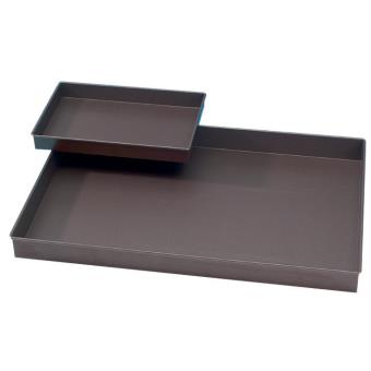 Caisse genoise droite Longueur 60cm largeur 40cm hauteur 5cm, , , , , Anti-Adhesif - 1