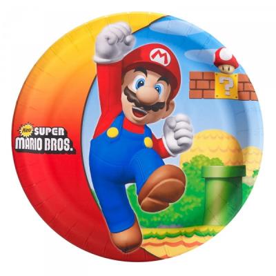 Assiettes Super Mario Bros – Mario