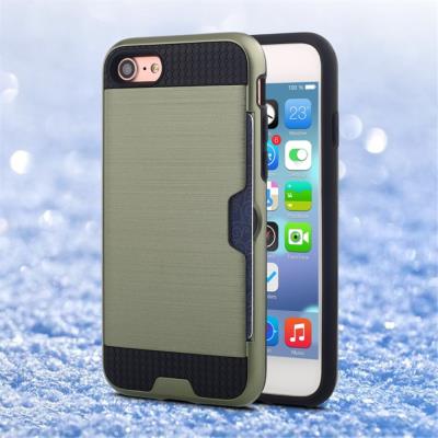 Coque en TPU pour iPhone 7 - Army vert