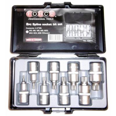Embouts Courts Xzn, Spline 5-6-8-9-10-12-14-16 En Coffret