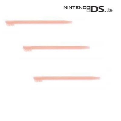 Pack de 3 stylets pour Nintendo DS lite (NDSL DSL) - Rose