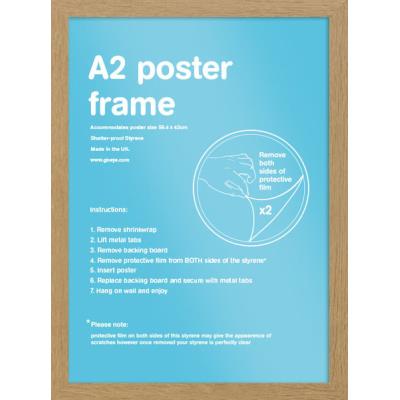 Cadre pour affiches Chene - A2 42 x 59.4cm - Eton