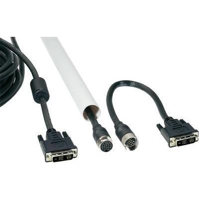 Câble dvi 15.00 m noir [1x connecteur mâle 18+1 pôles < > 1x connecteur mâle 18+1 pôles]
