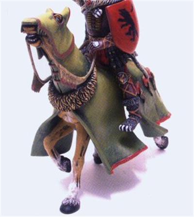 PLASTOY - Cheval du Prince des loups