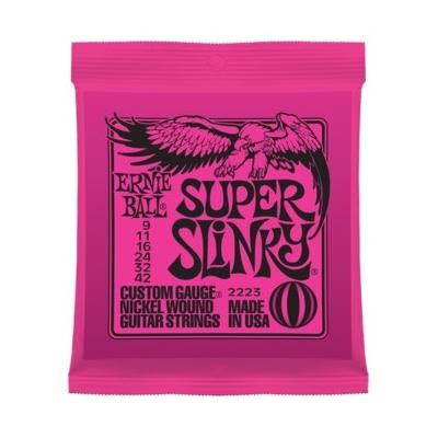Ernie Ball Super Slinky 9-42 - Jeu de cordes guitare électrique - P02223