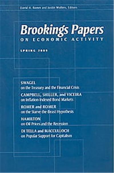 Brookings Papers on Economic Activity, BROOKINGS PAPERS ON ECONOMIC ACTIVITY