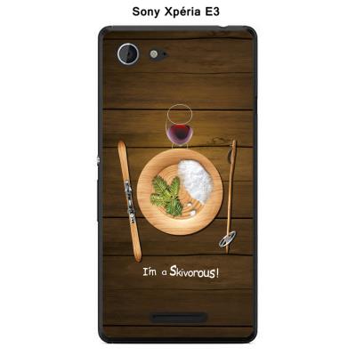 Coque Sony Xpéria E3 - I'm a Skivorous