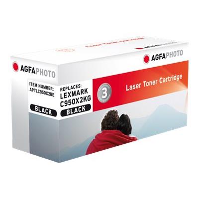 AgfaPhoto - zwart - tonercartridge (alternatief voor: Lexmark C950X2KG)