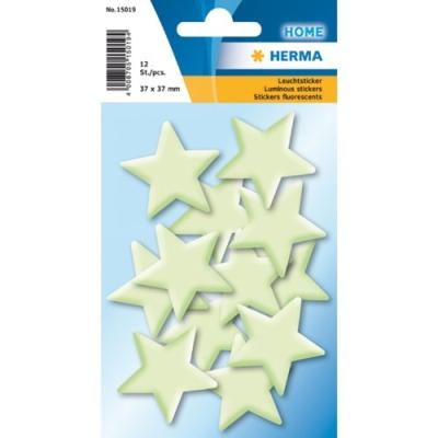 Herma leuchtsticker home sterne mini 15019