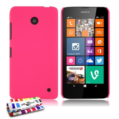 Coque Rigide Ultra-Slim Le Pearls Rose bonbon pour NOKIA LUMIA 630