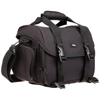 Amazonbasics sacoche gadget pour appareil photo reflex numérique et accessoires modèle large intérieur orange