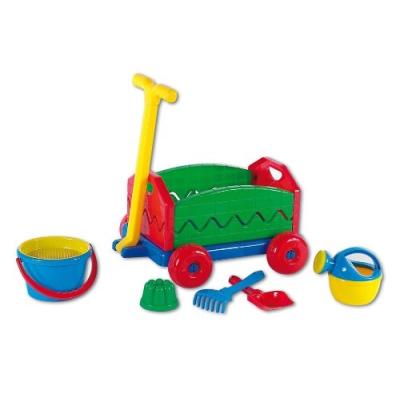 OUTDOOR SANDWAGEN MIT EIMERGARNITUR 7-TEILIG (2706)