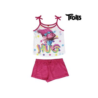 Pyjama d’Été pour Filles Trolls (Taille 6 ans)