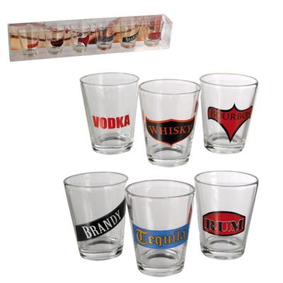 Set de mini verres Boissons Spiritueuses