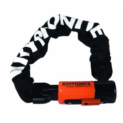 Kryptonite evolution série 4 mini 1055 chaîne dantivol noir orange 10 mm