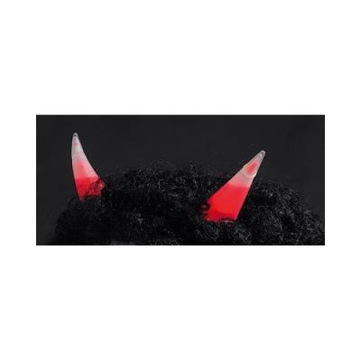 Cornes lumineuses rouges fluorescentes