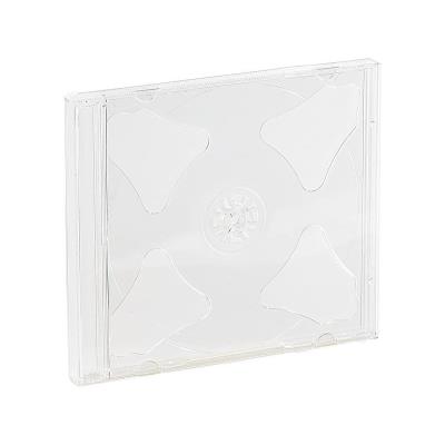10 Boîtiers range-CD doubles - transparents