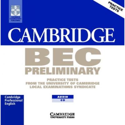 Cambridge Bec Preliminary Audio Cd